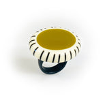 Striped Cocktail Rings