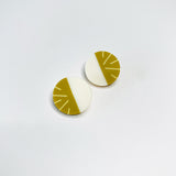 Lunula Clip-On Earrings