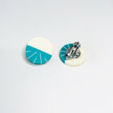 Lunula Clip-On Earrings