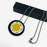 Dotty Oval Necklace
