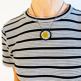 Dotty Oval Necklace