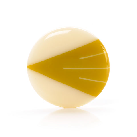 Art Deco resin brooch