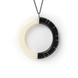 Minimalist resin necklace