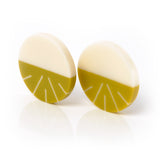 Lunula Clip-On Earrings