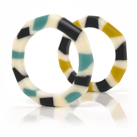 Confetti Bracelets with White