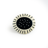 Large Monochrome Cocktail Rings