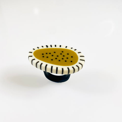 Nikkie's Abstract Cocktail Ring