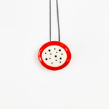 Colourful polka dots pendants